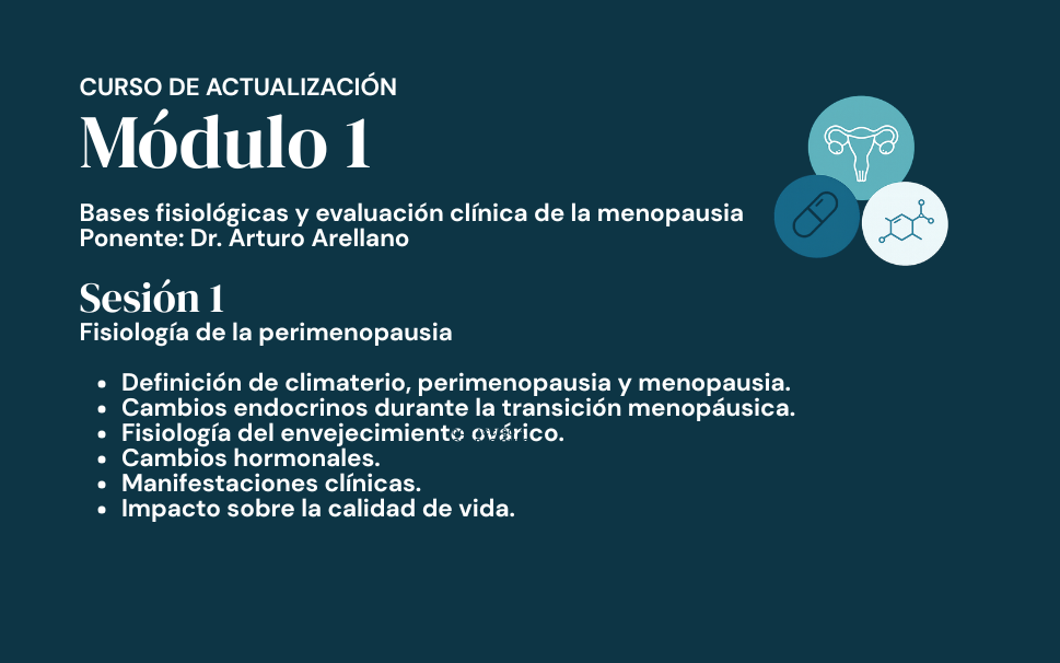 Curso actualización: Nutrición, metabolismo y peimenopausia