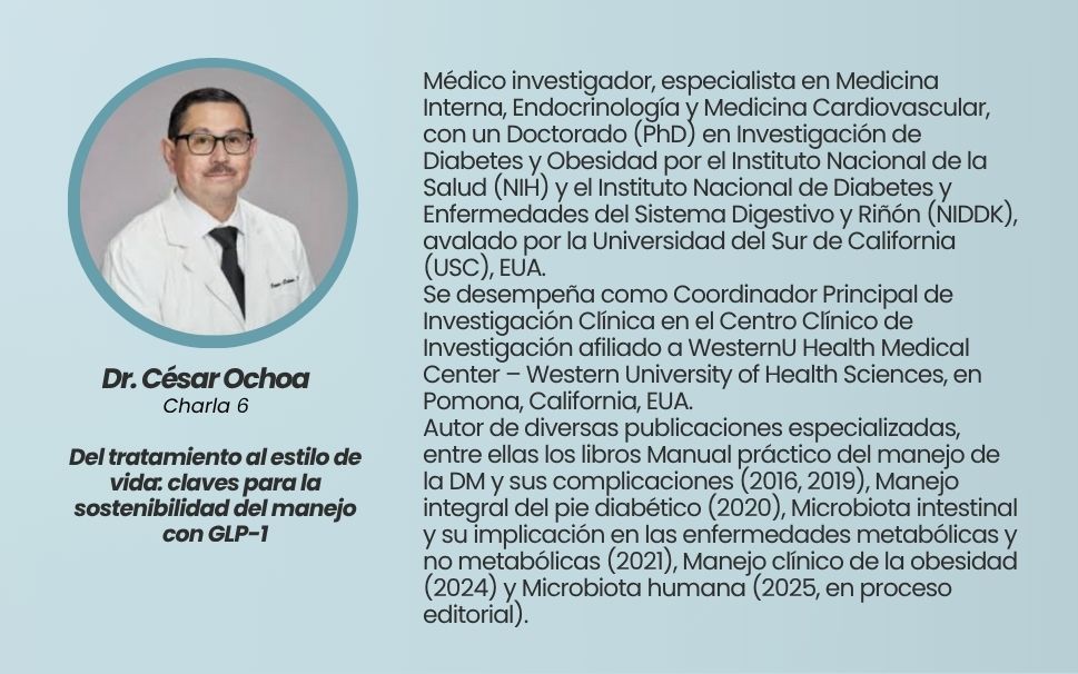 Simposio: “Panorama actual del Nutriólogo en la era del GLP-1”